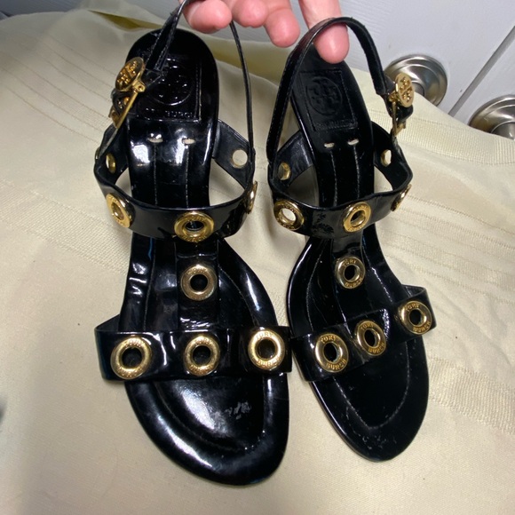 Tory Burch Wedge Sandals - Picture 3 of 15